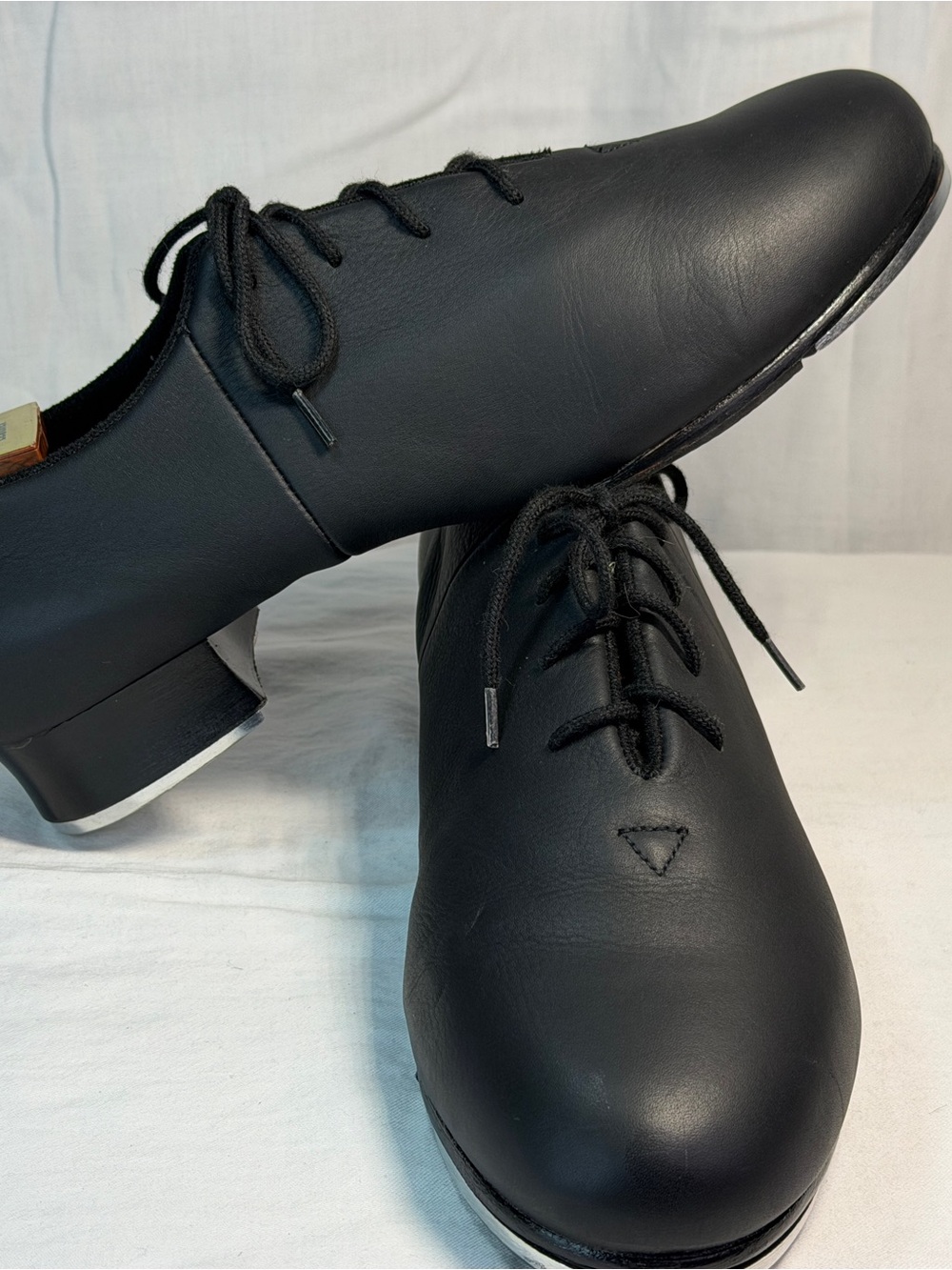 Bloch Black Lace-Up Men's Tap Oxfords